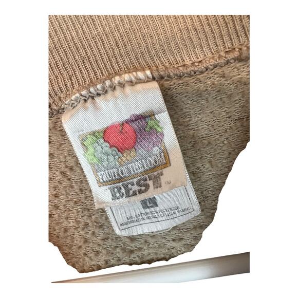 Cat Kitten Guide to my Emotions Sweatshirt Pullover Casual Athleisure Faded L - Picture 6 of 8